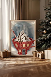 Wallity Nwyearsngmdl61 Pintura Decorativa Enmarcada Multicolor